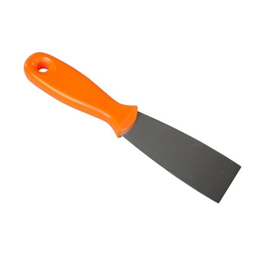 Spatula - Stiff Stainless Steel Blade, 40mm, Orange