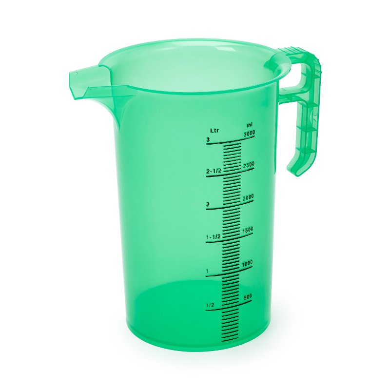 Measuring Jug - 3 Litre, Green
